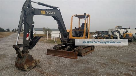 2011 volvo ecr58 mini excavator|volvo ecr58 parts.